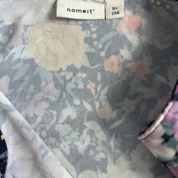 Girl's Floral Jumpsuit - Picture 3 of 4